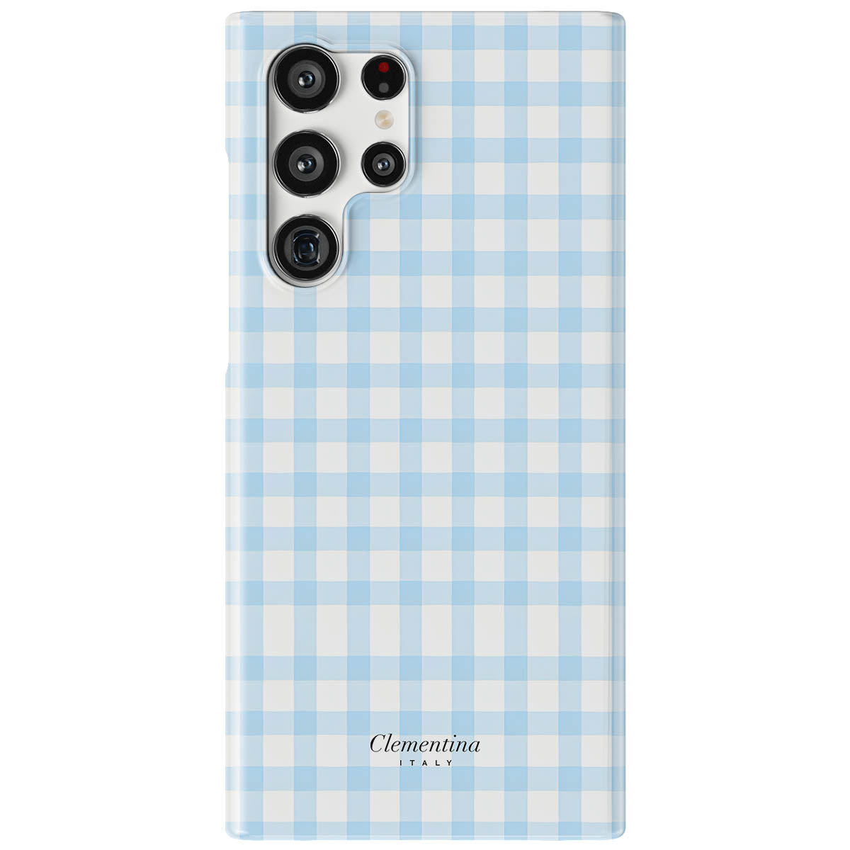 Baby Blue Gingham Magnetic Tough Phone Case