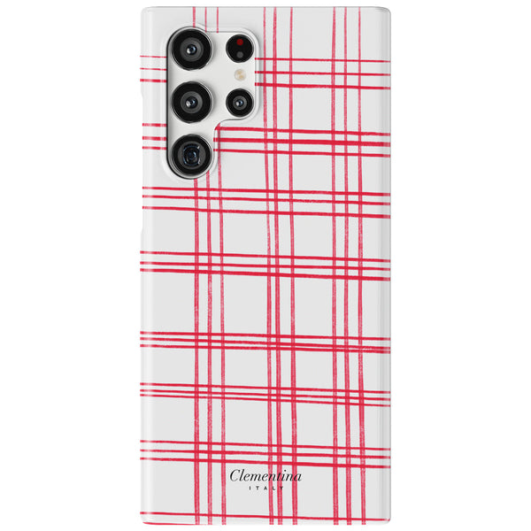 Crimson Cross Snap Case