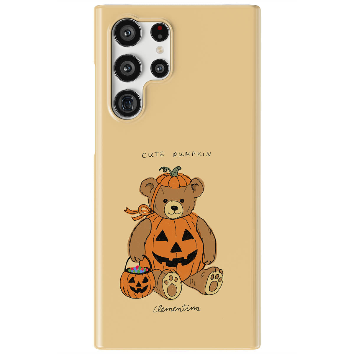 Pumpkin Bear Tough Case