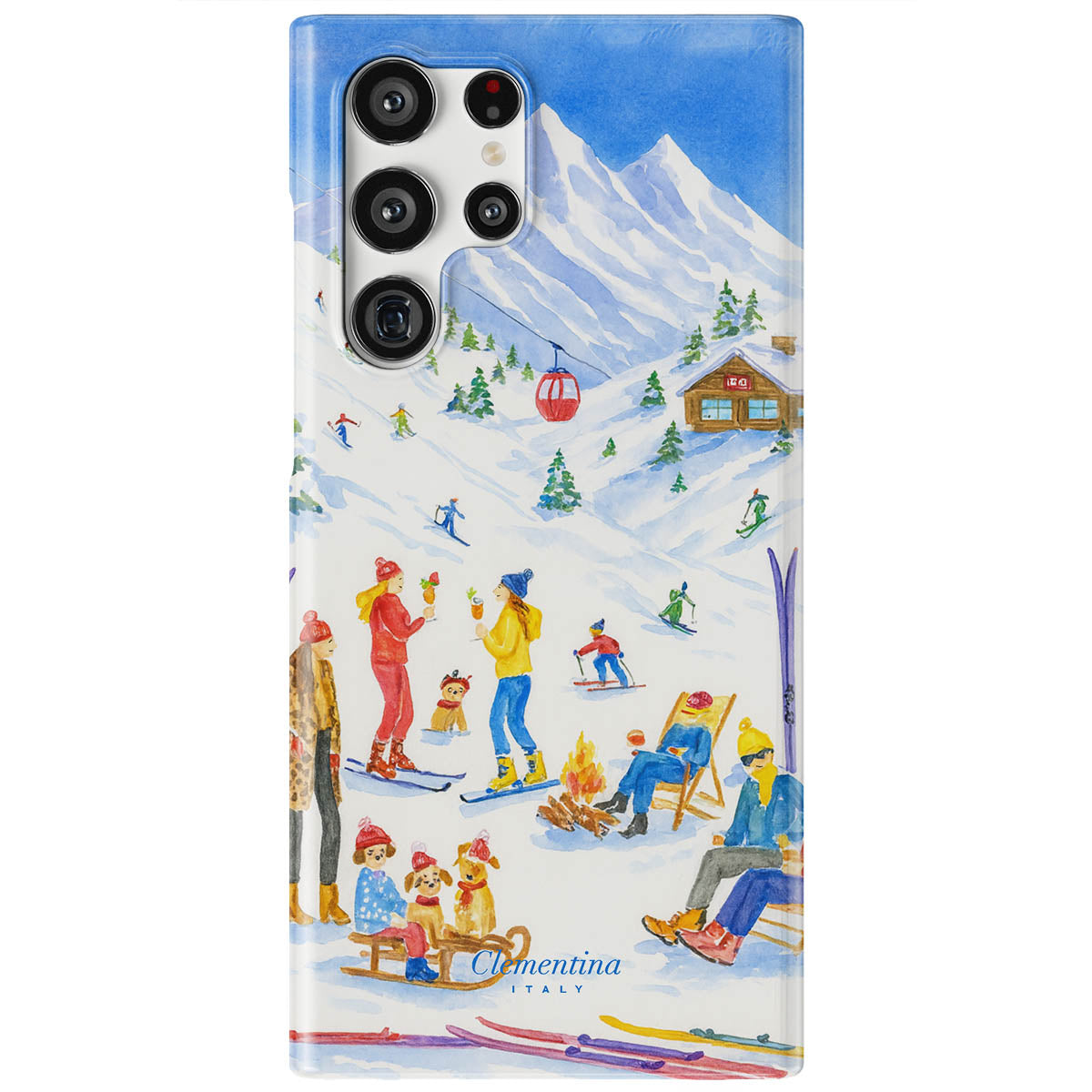 Ski Village Tough Case