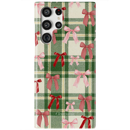 Tartan and Bows Tough Case