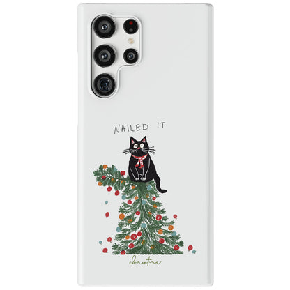 Cat Christmas Snap Case