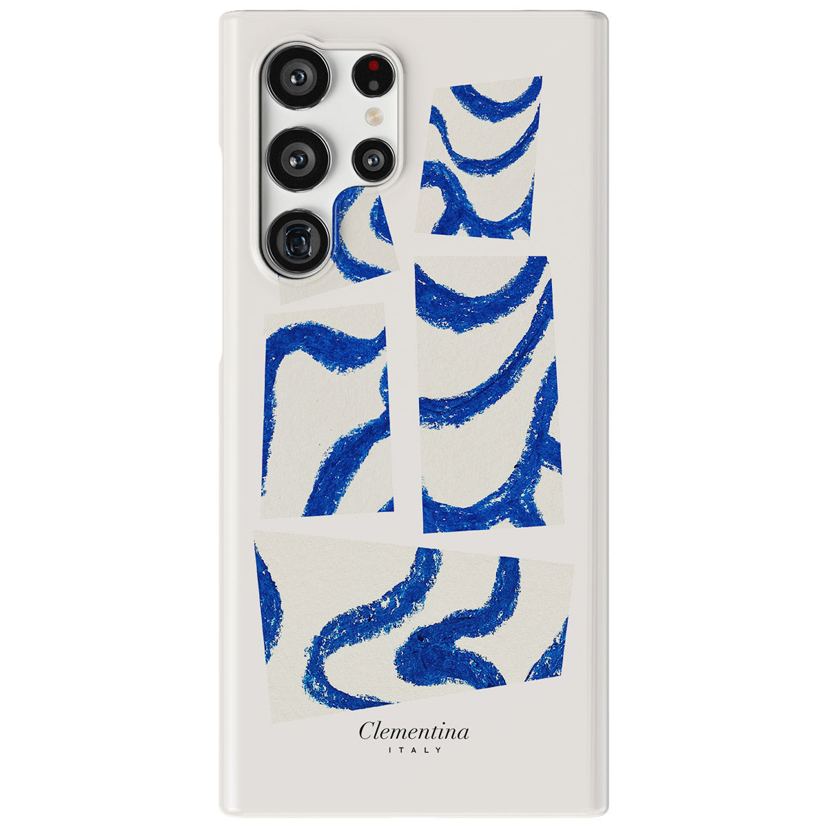 Abstract Wave Snap Case