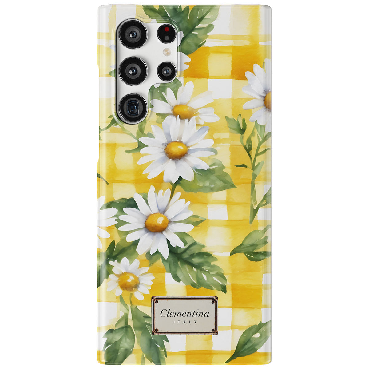 Gingham and Daisy Magnetic Tough Phone Case
