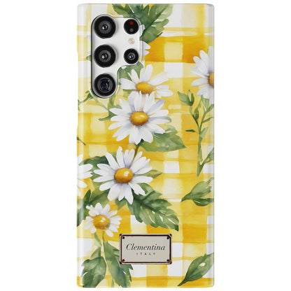 Gingham and Daisy Magnetic Tough Phone Case