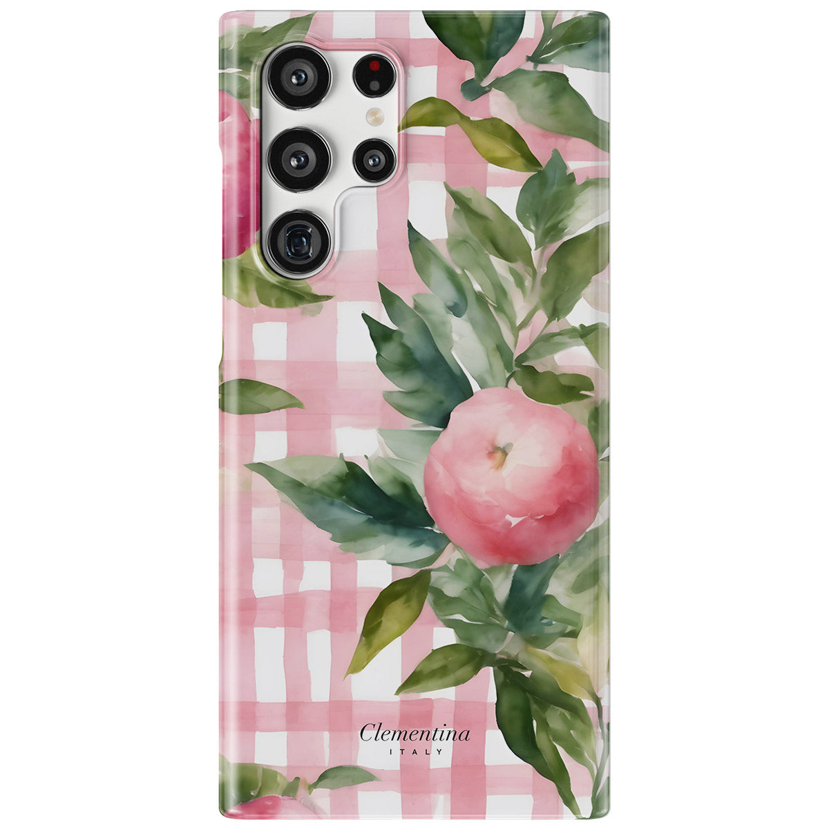 Gingham and Florals Magnetic Tough Phone Case