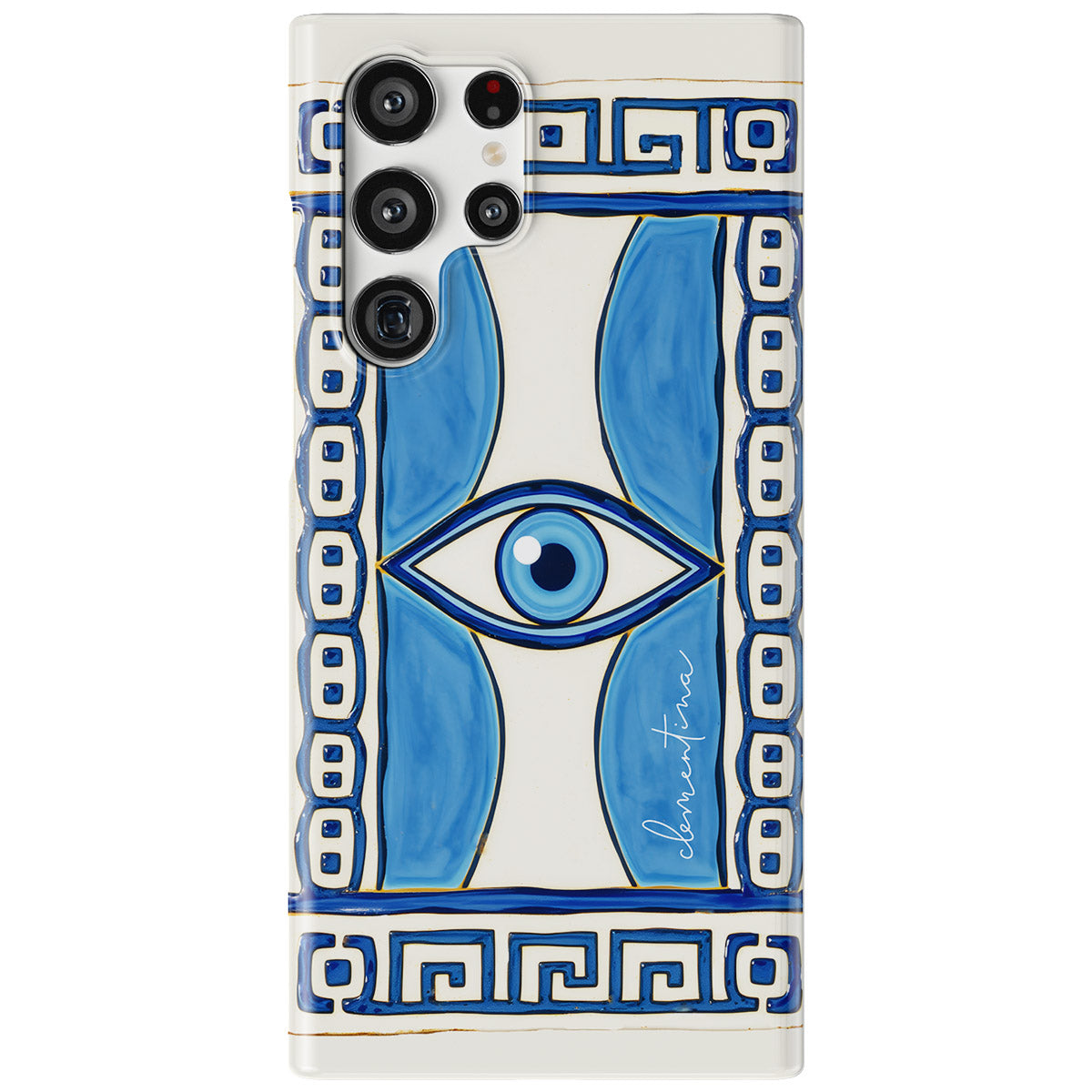 Greek Eye Snap Case