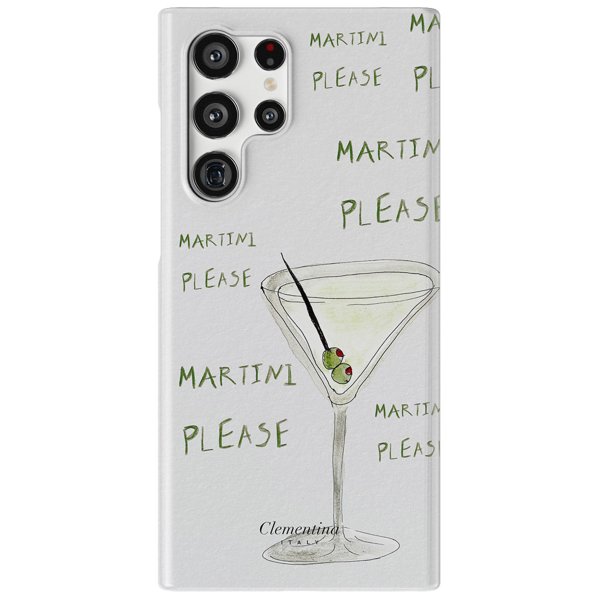 Martini Please Snap Case