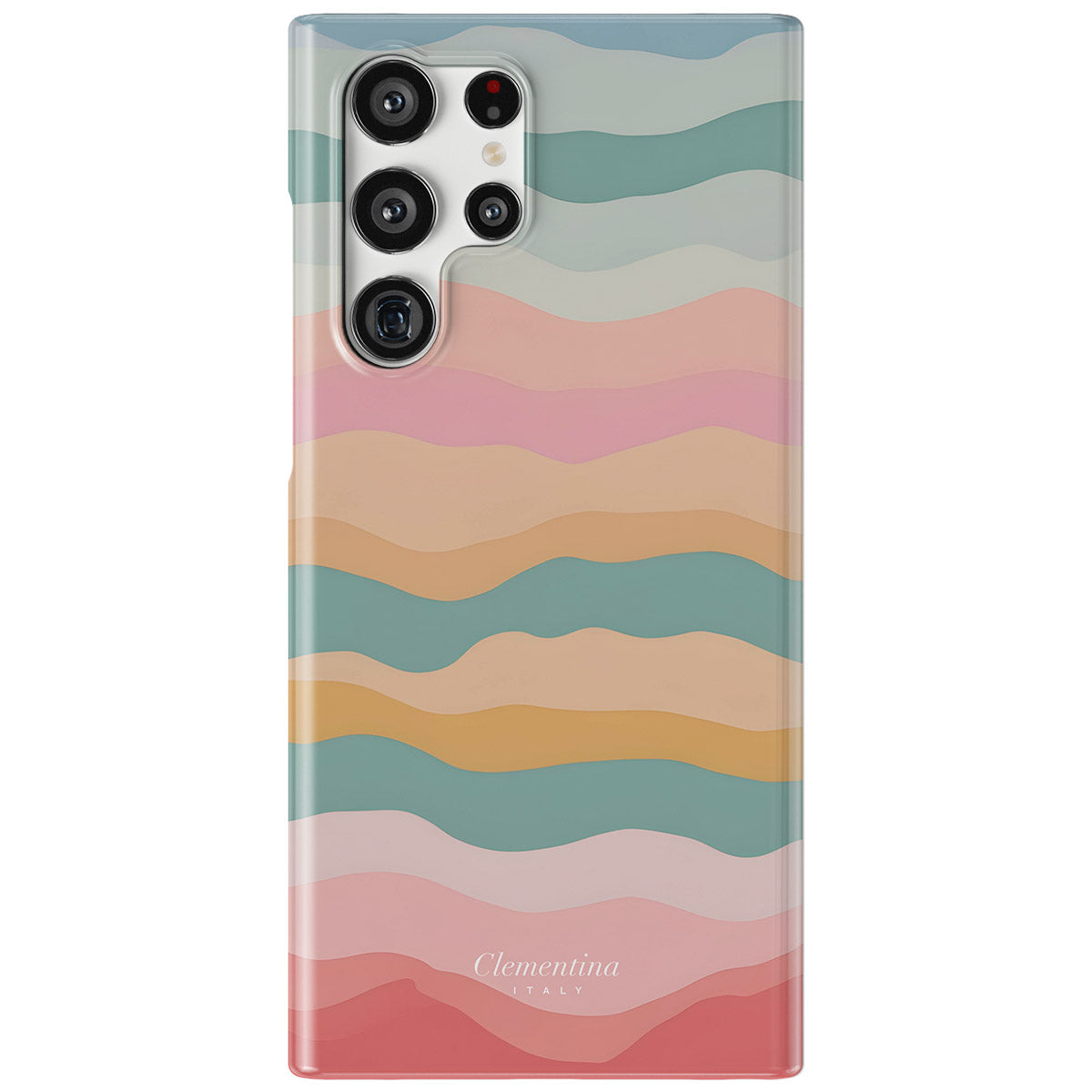 Rainbow Wave Magnetic Tough Phone Case