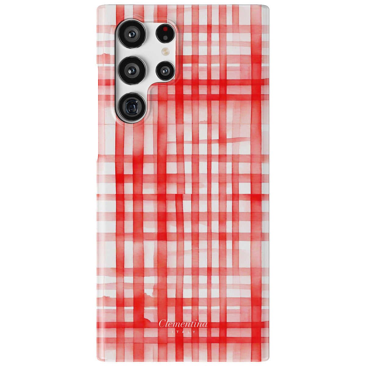 Red Gingham Tough Case