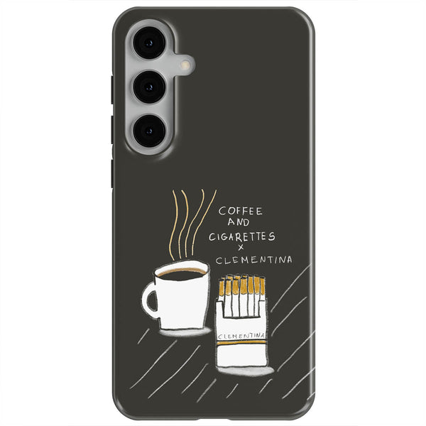 Coffee and Cigarettes Dark Tough Case