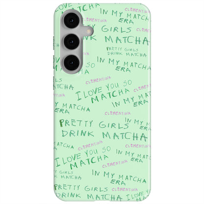 Matcha Philosophy Magnetic Tough Phone Case