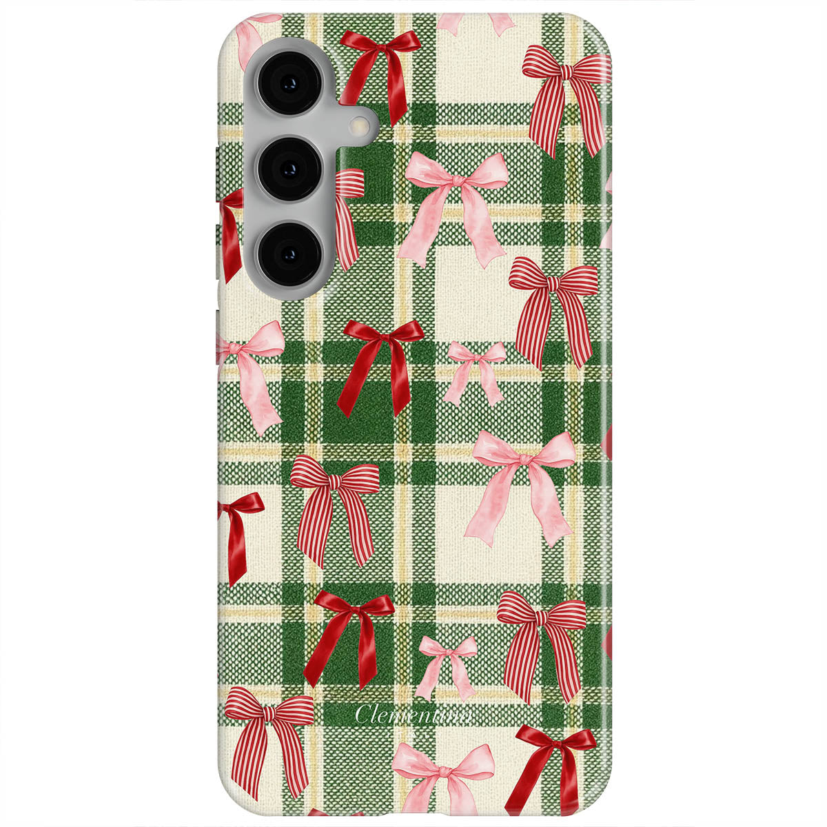 Tartan and Bows Magnetic Tough Phone Case
