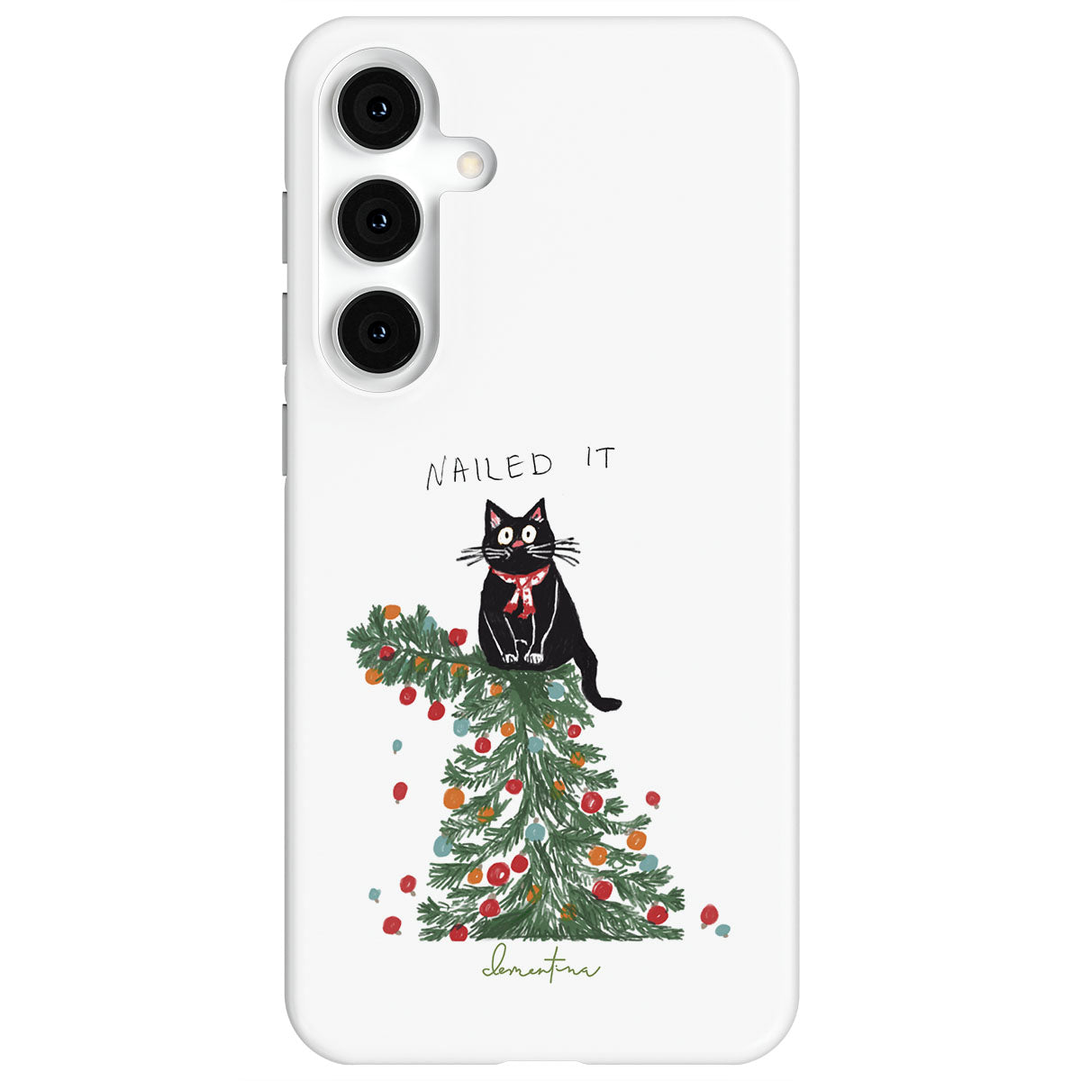 Cat Christmas Snap Case