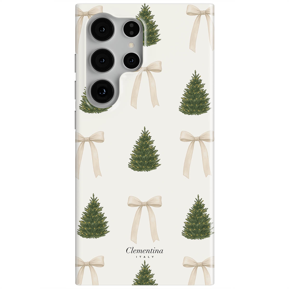 Christmas Trees and Bows Magnetic Tough Phone Case