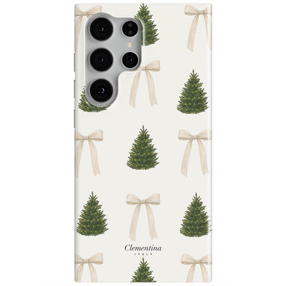 Christmas Trees and Bows Magnetic Tough Phone Case
