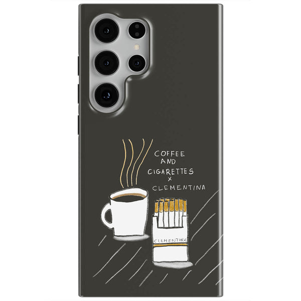 Coffee and Cigarettes Dark Tough Case