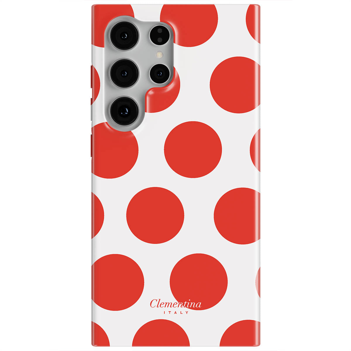 Red Polka Dots Tough Case