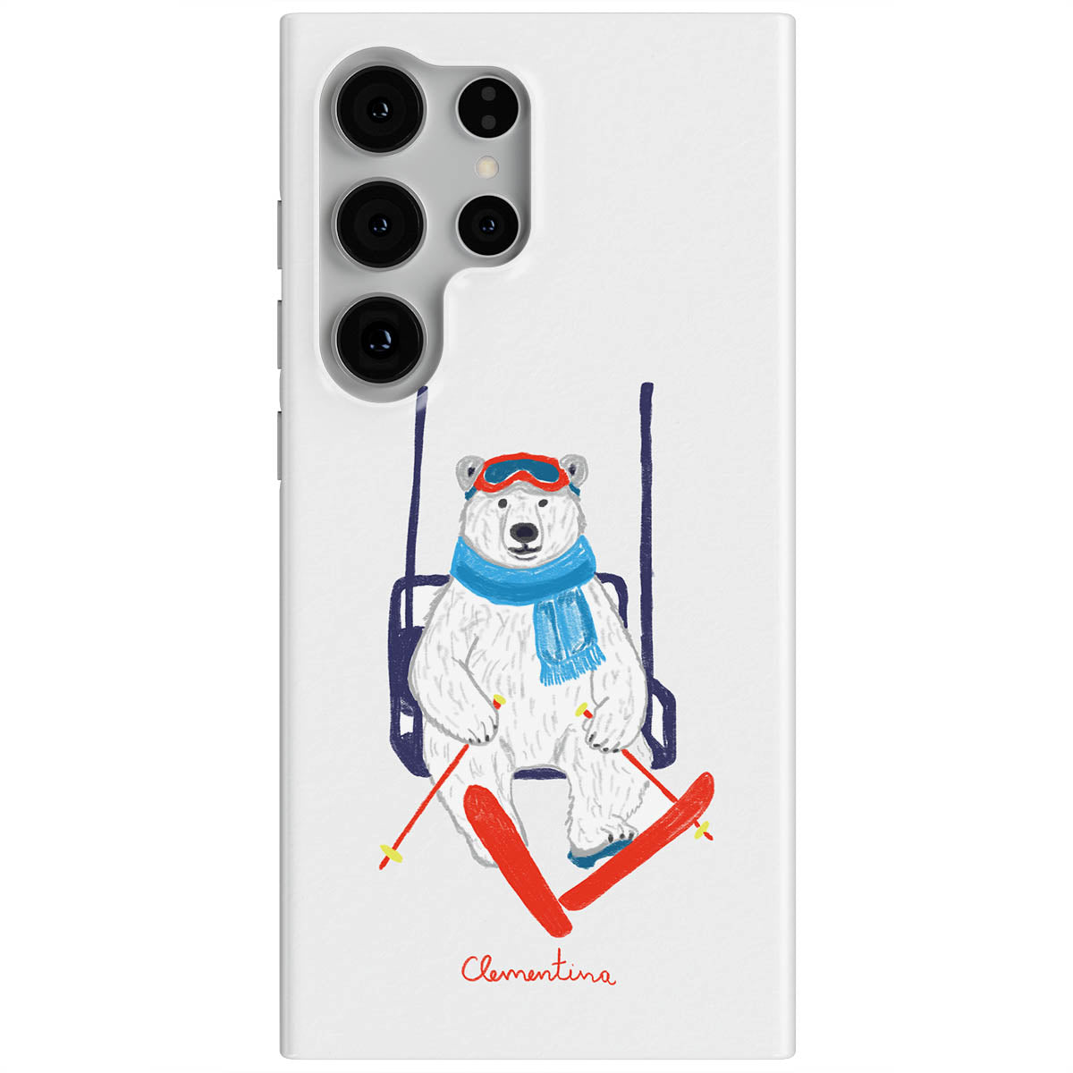 Ski Bear Magnetic Tough Phone Case