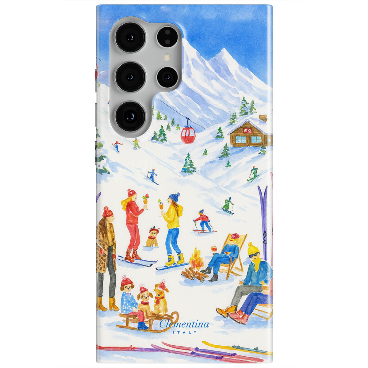 Ski Village Magnetic Tough Phone Case