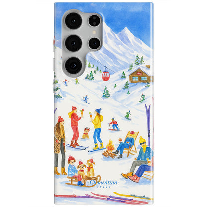 Ski Village Magnetic Tough Phone Case