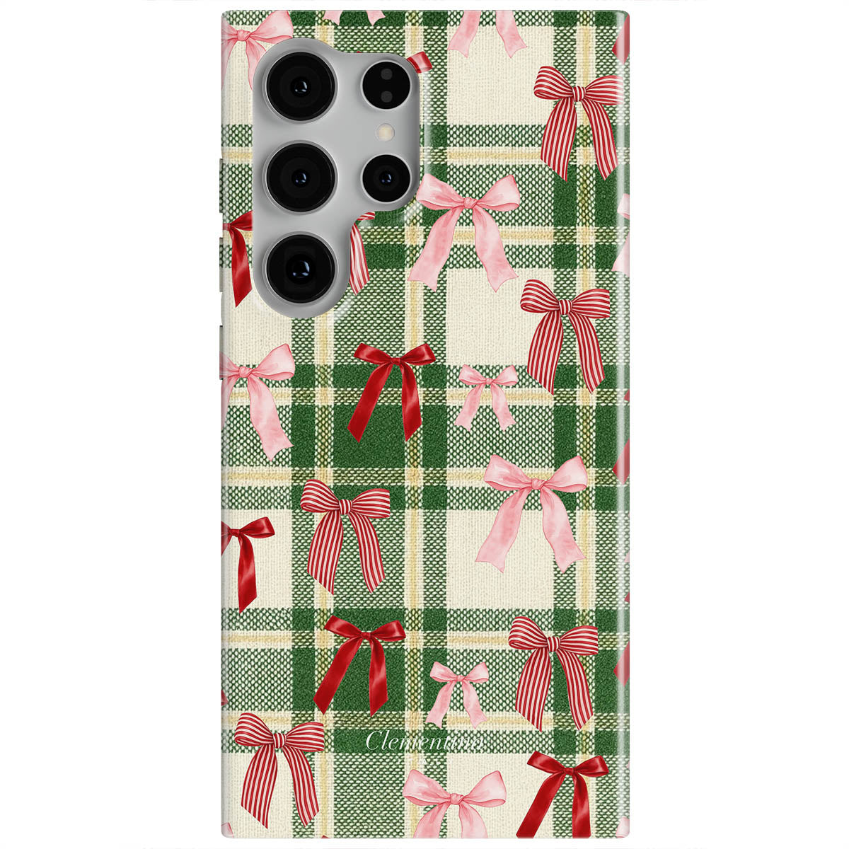 Tartan and Bows Magnetic Tough Phone Case