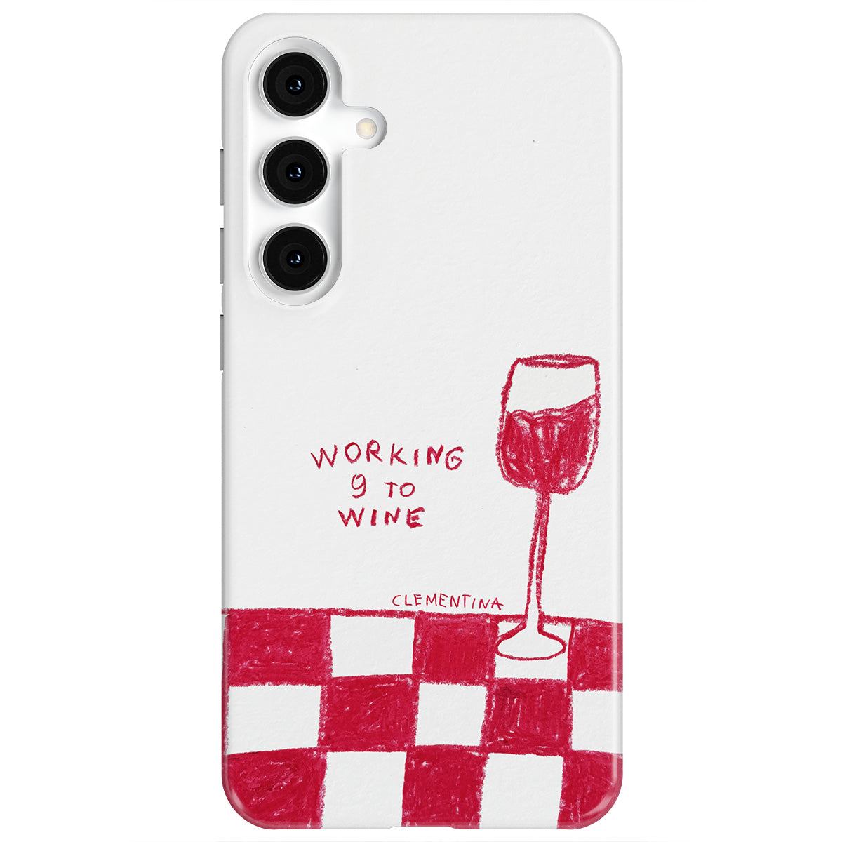 9 to Wine Snap Case