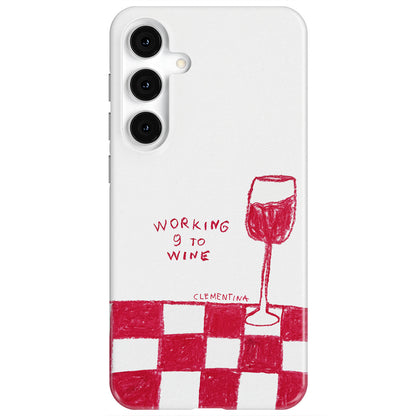 9 to Wine Magnetic Tough Phone Case