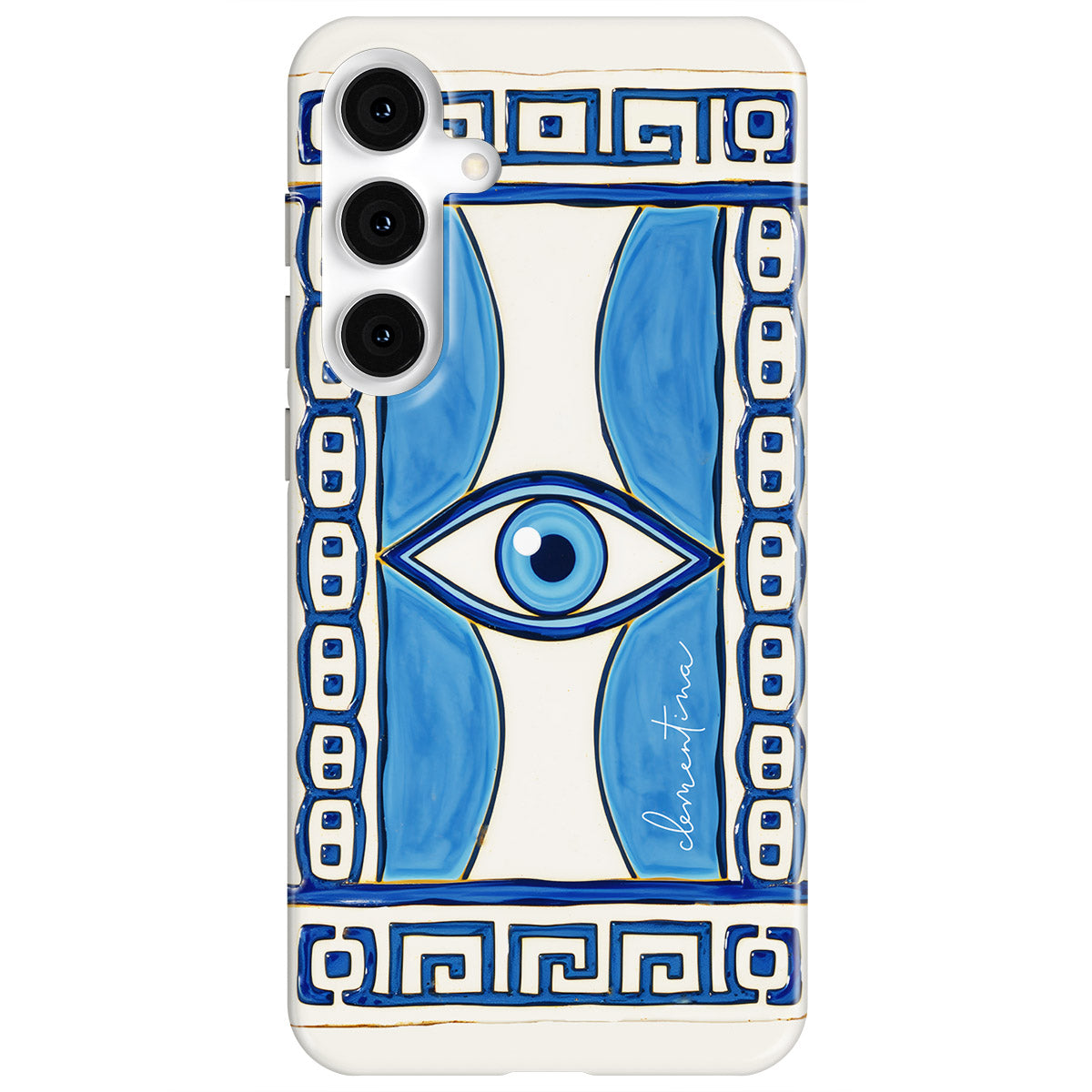 Greek Eye Snap Case