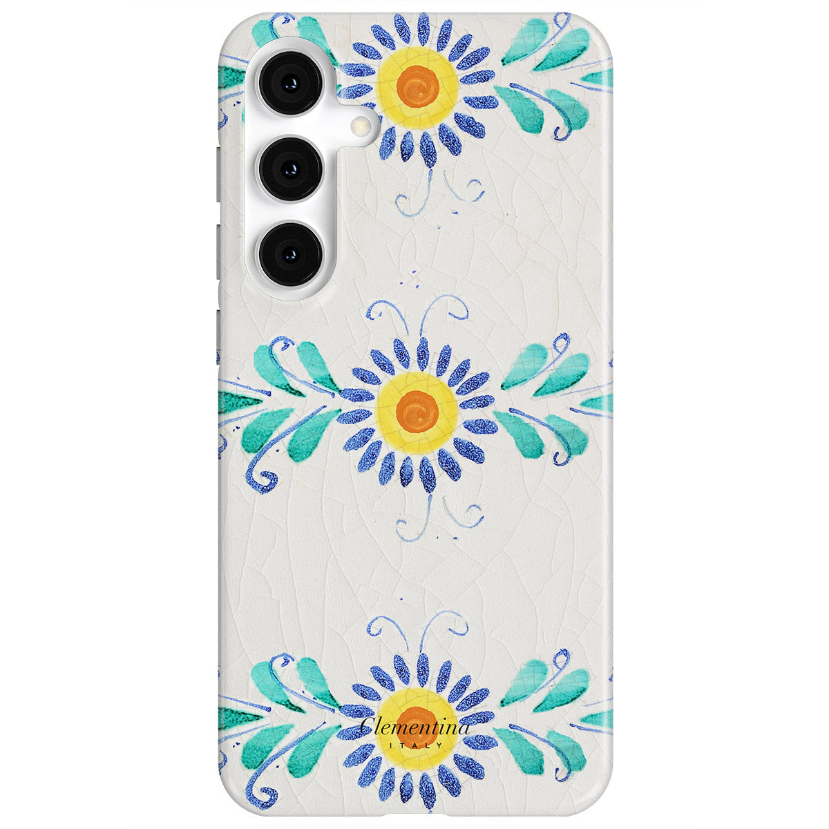 Majolica Flower Magnetic Tough Phone Case