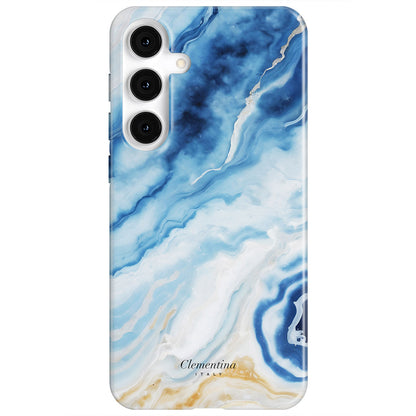 Marble Azzurro Magnetic Tough Phone Case