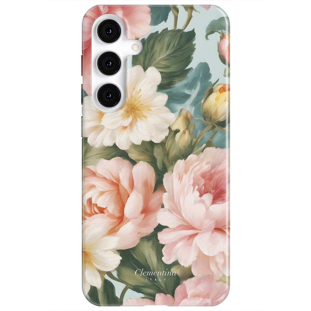 Peonies Snap Case