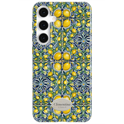 Piastrella Limone Magnetic Tough Phone Case