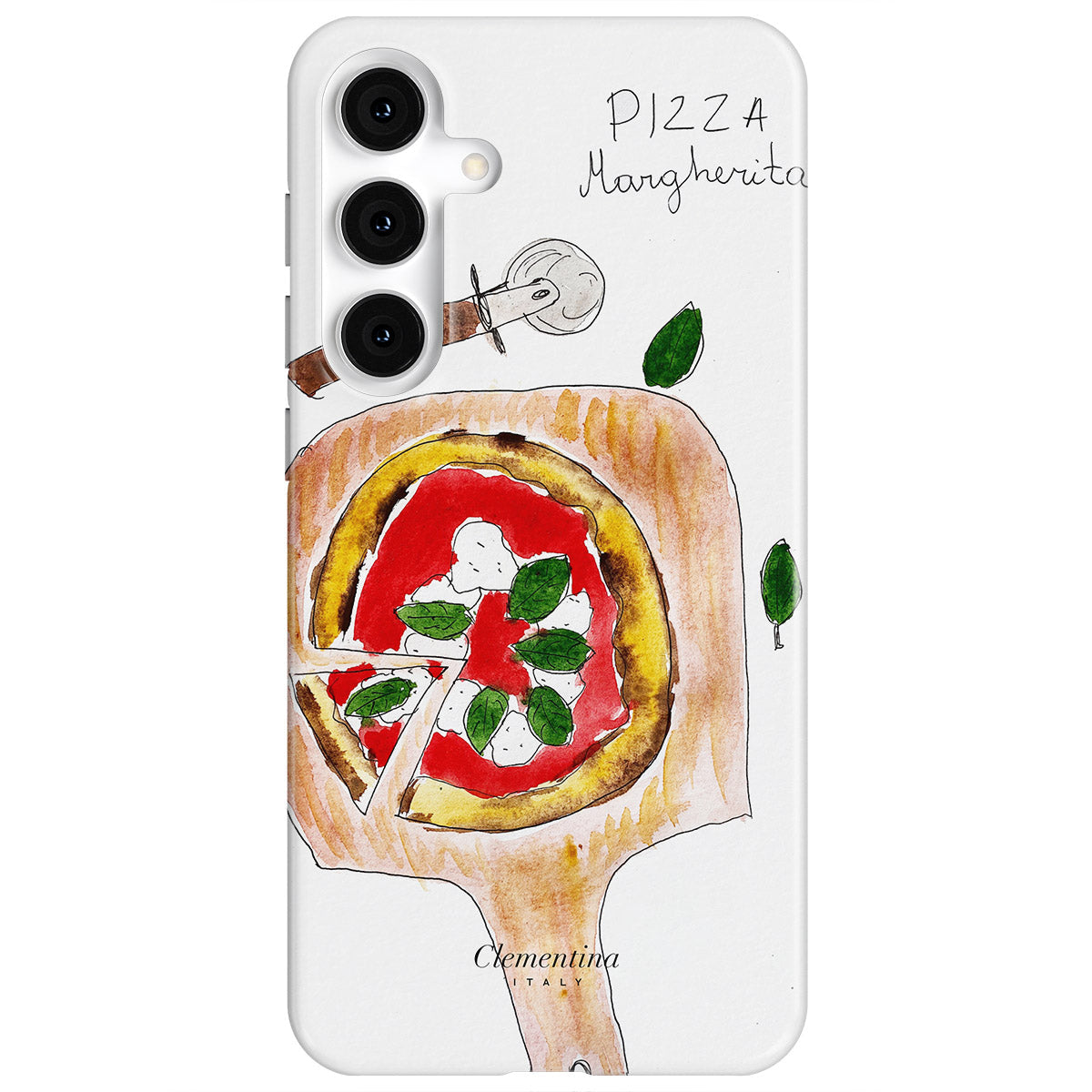 Pizza Margherita Snap Case