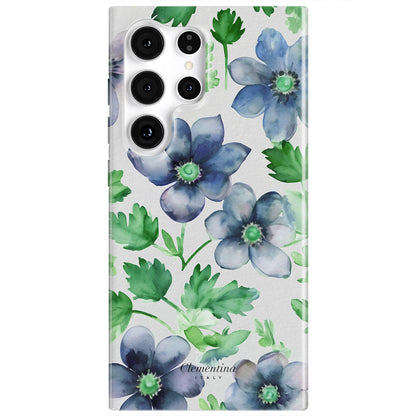 Anemone Hepatica Magnetic Tough Phone Case