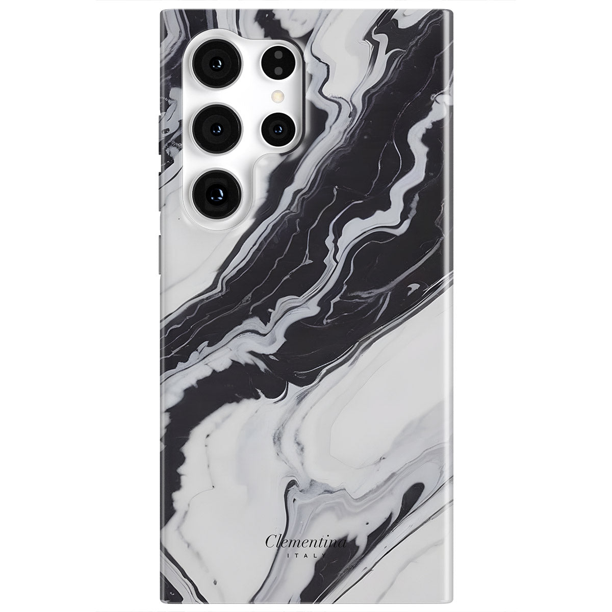 Black & White Magnetic Tough Phone Case