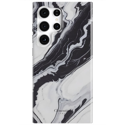 Black & White Magnetic Tough Phone Case