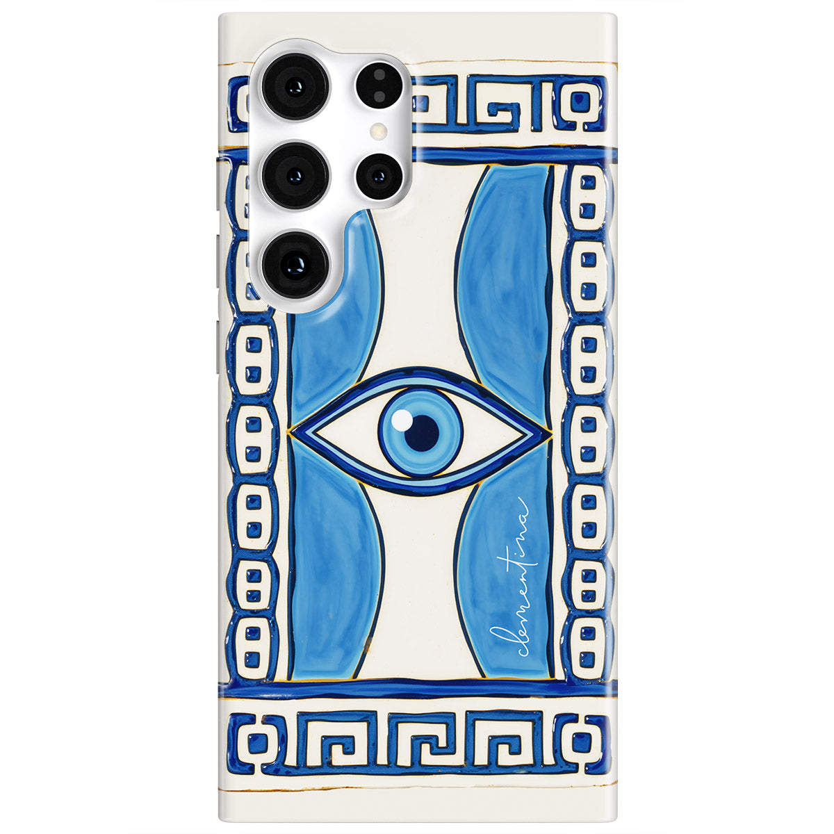 Greek Eye Snap Case