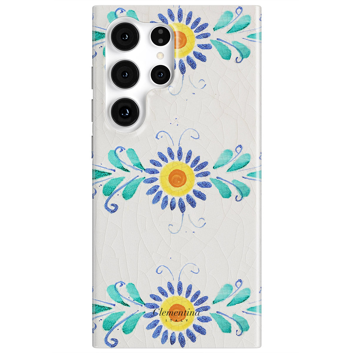 Majolica Flower Magnetic Tough Phone Case