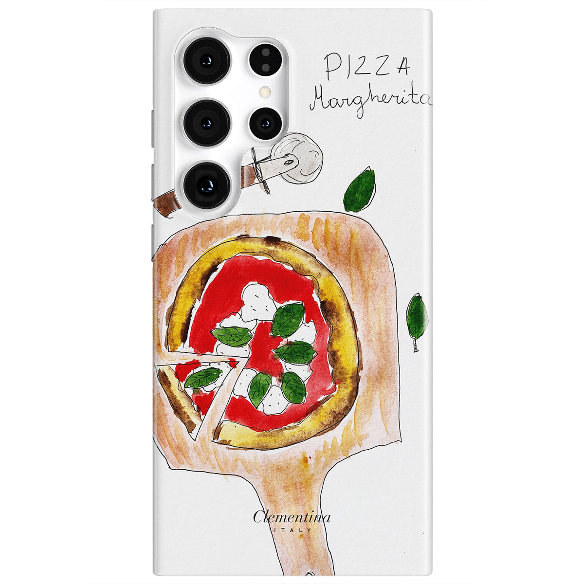 Pizza Margherita Snap Case