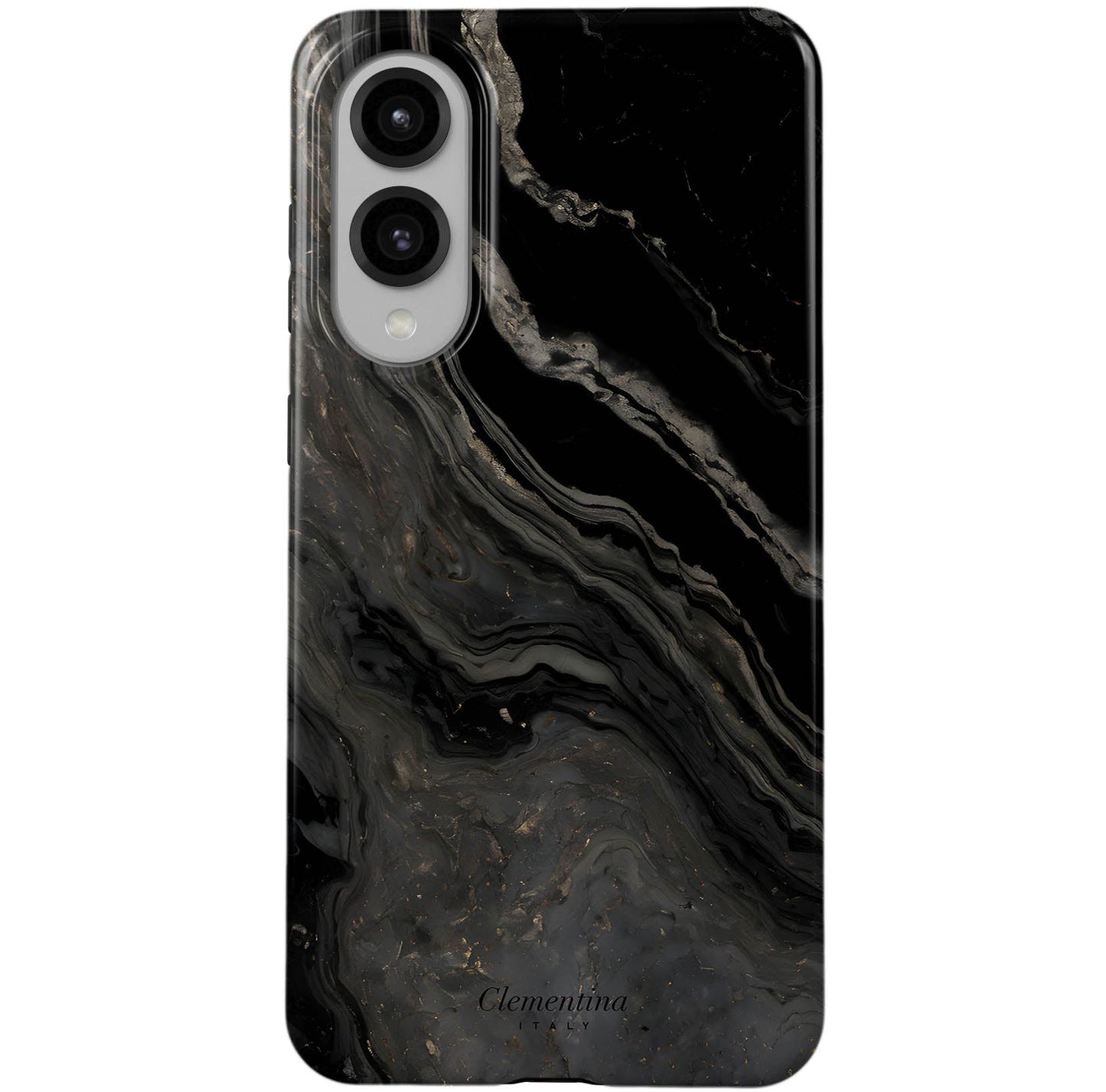 Black Marble Tough Case