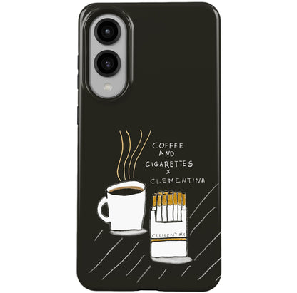 Coffee and Cigarettes Dark Tough Case