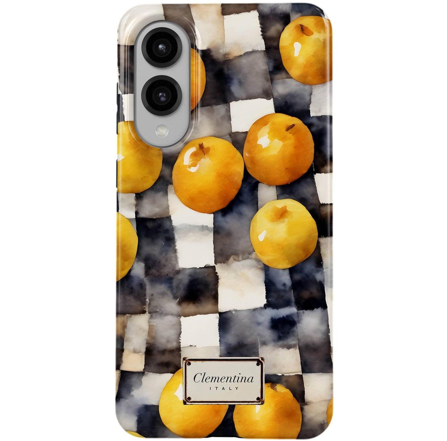 Gingham & Citrus Tough Case