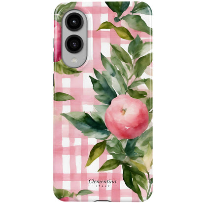 Gingham and Florals Tough Case