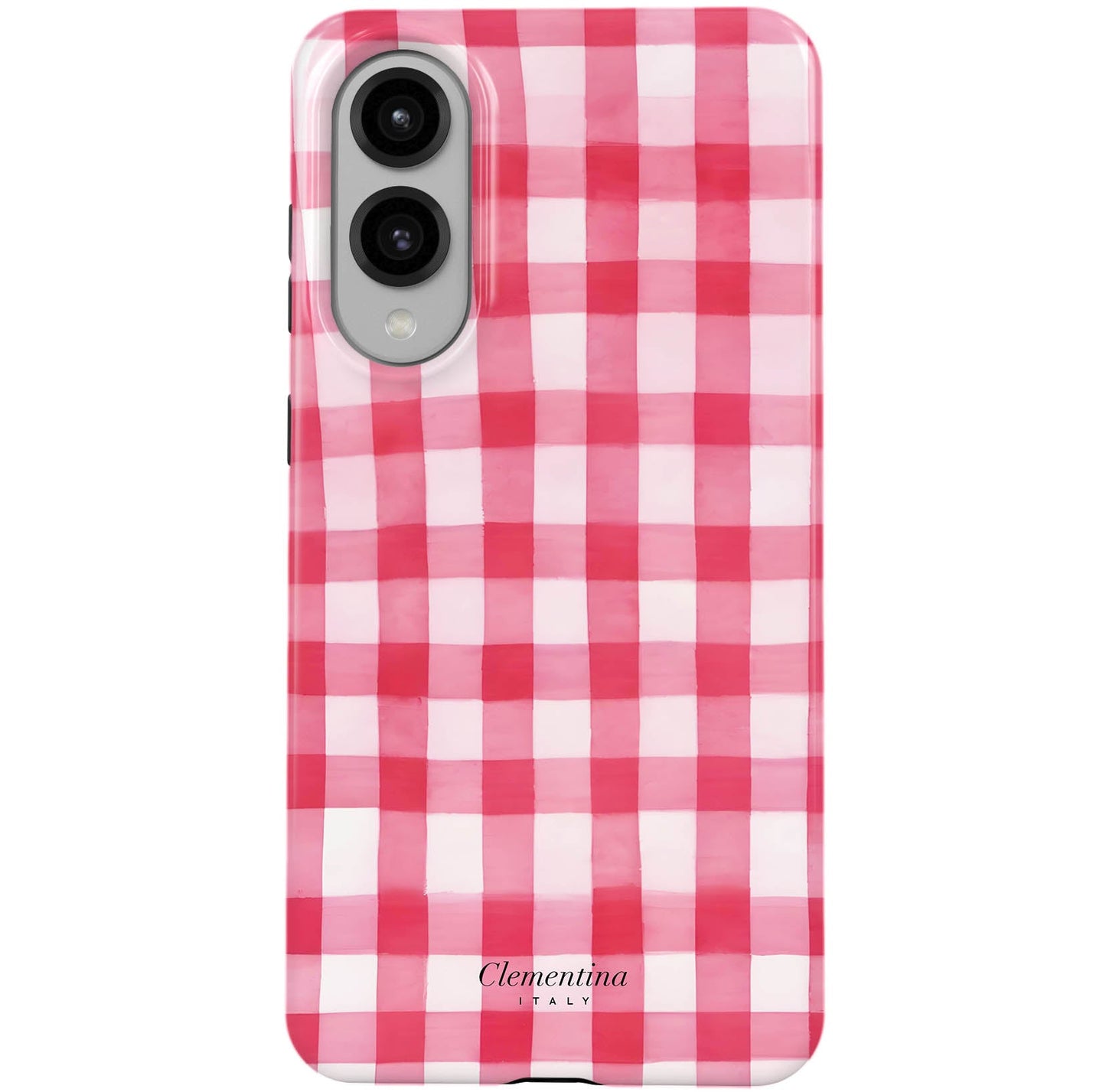 Pink Gingham Tough Case