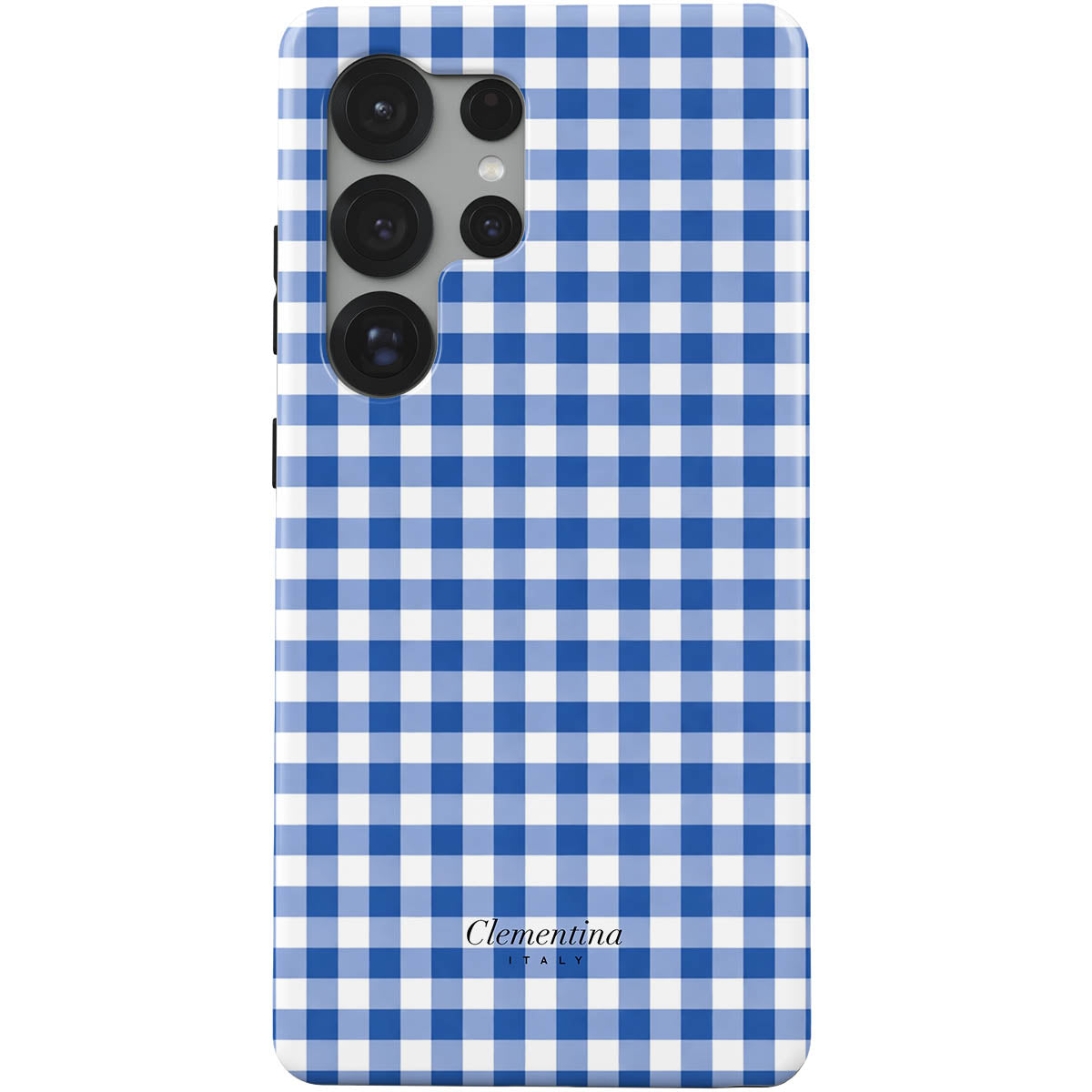 Blue Gingham Tough Case