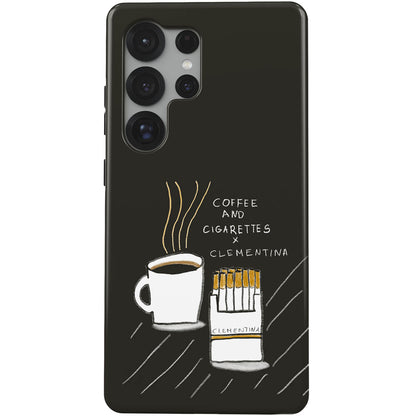 Coffee and Cigarettes Dark Tough Case
