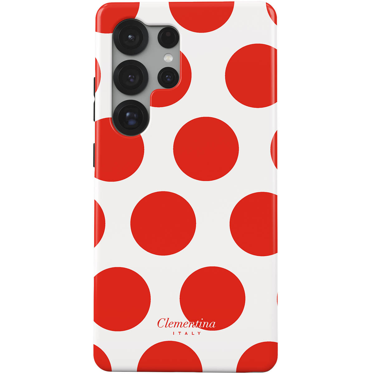 Red Polka Dots Magnetic Tough Phone Case