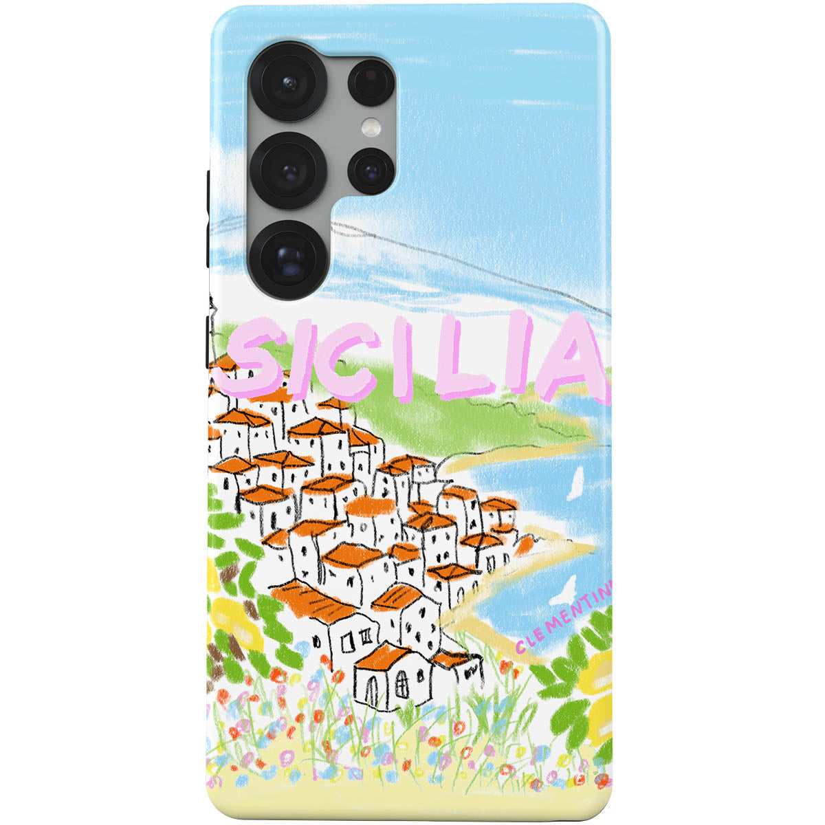 Sicilia Coast Tough Case