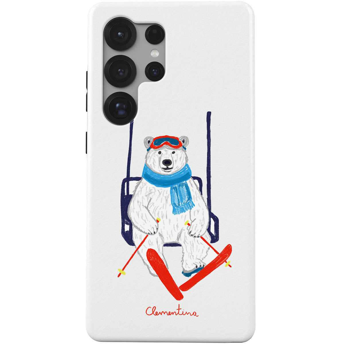 Ski Bear Magnetic Tough Phone Case
